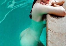 Alexandra Daddario Nude In Swimming Pool