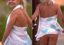 Britney Spears Sexy Ass No Bra