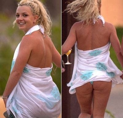Britney Spears Sexy Ass No Bra