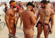 Burning Man Naked 2014