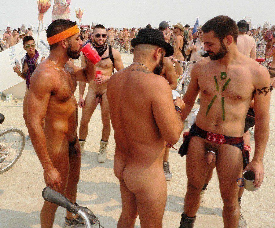 Burning Man Naked 2014