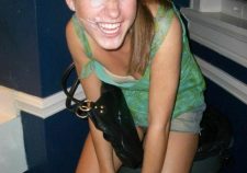 Candid Drunk Girls Public Cum Covered Facials