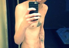 Cute Emo Boy Selfie Naked