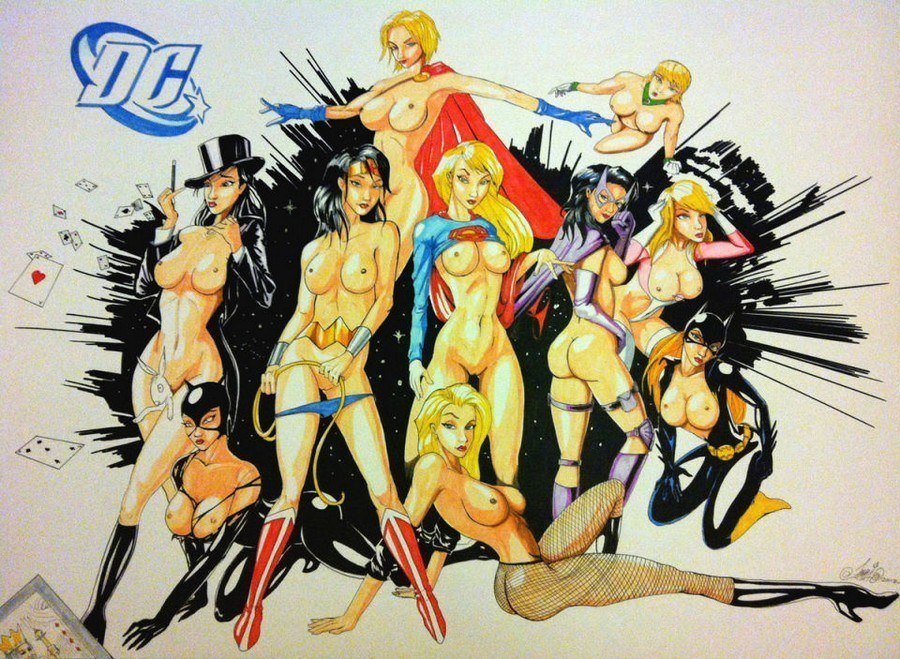 Dc Comics Girls Nude Porn