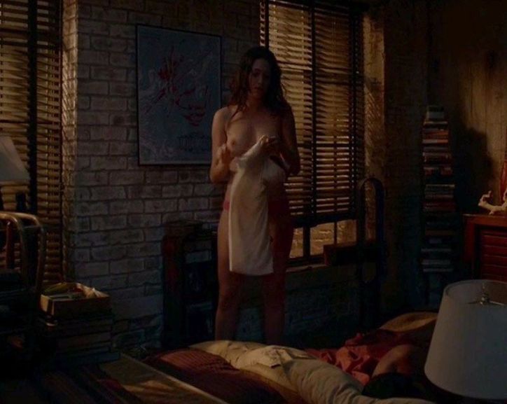 Emmy Rossum Topless Nude Boobs Scene