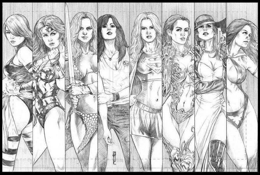 Female Comic Book Characters