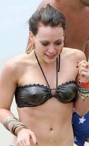 Hilary Duff Bikini Tits