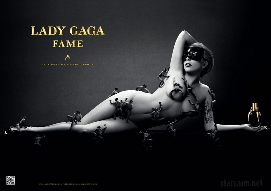 Lady Gaga Fame Perfume Ad