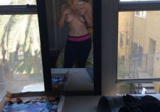 Leven Rambin Nude Boobs Selfie