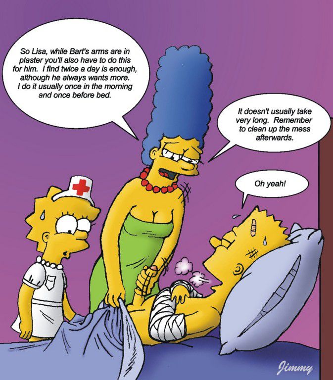 Marge Bart Simpson Porn