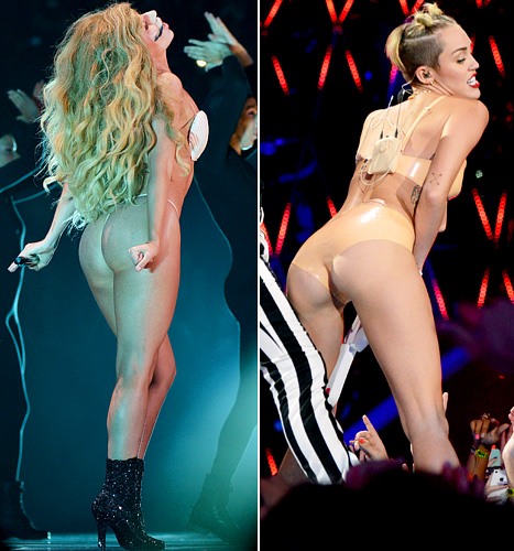 Miley Cyrus Lady Gaga