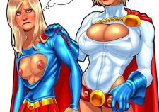 Power Girl And Supergirl Porn