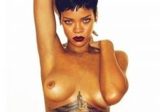 Rihanna Tattoo Under Boobs HD Photos