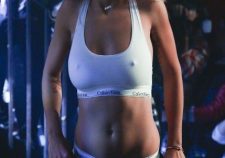 Sexy Rita Ora Nipples See Through Shirt Tits