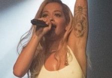 Showbiz Rita Ora Nipples