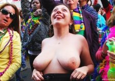 2015 Mardi Gras Tits Naked