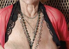 70 Year Old Saggy Granny