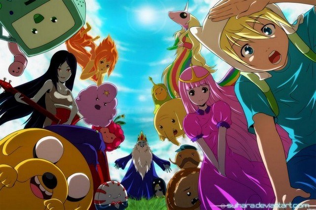 Adventure Time As Anime