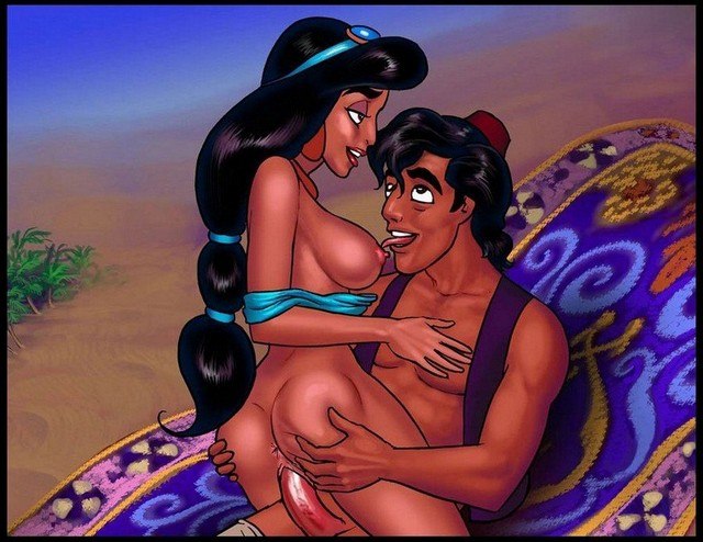 Aladdin Has Sex Toons In Bed