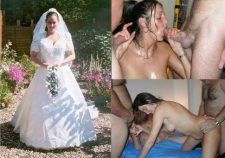 Amateur Bride Nude Before And After