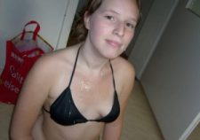 Amateur Cum On Her Shirt