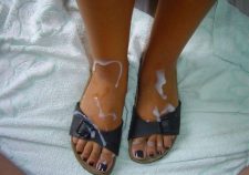 Amateur Nylon Shoejob