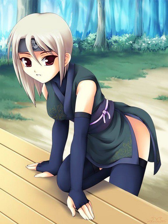 Anime Ninja Girl With Blonde Hair