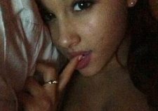Ariana Grande And Selena Gomez Post Almost Topless Selfies