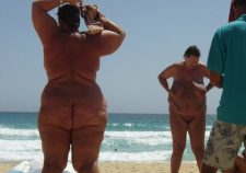 Bbw Granny Naked On Beach