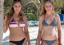 Beach High School Girls Bikinis