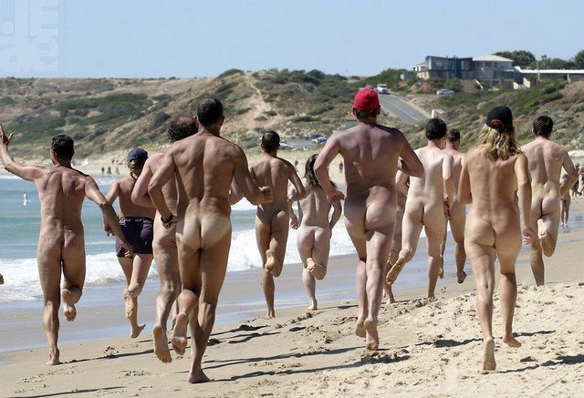 Beach Nude Olympics Australia