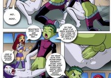 Beast Boy Teen Titans Mind Control Comic