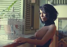 Beautiful Brunette Breasts Perfect