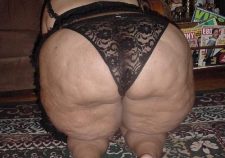 Big Black Fat Ass In Panties