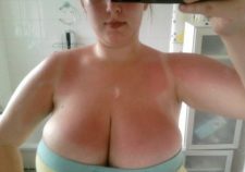 Big Tits Self Shot Cleavage