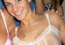 Big Tits Sheer Top No Bra
