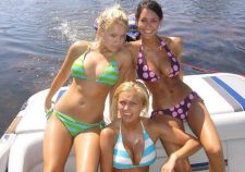 Bikini Girls On Boats
