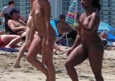 Black Girl Public Nude Beach