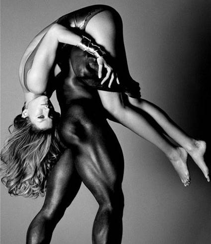 Black Man White Woman Art