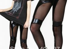 Black Women In See Through Legging