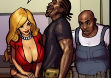 Black Women White Men Porn Comics
