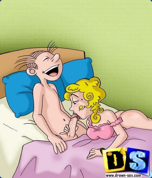 Blondie Cartoon Porn