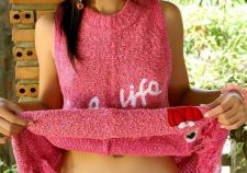 Bottomless Hairy Pussy Flash