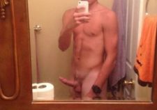 Boys Teen Taking Selfs