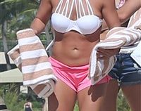 Britney Spears Nipple Slip Bikini Beach Candids