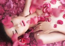 Brunette Petals Carolina Del Rio