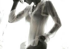 Brunette White Shirt See Through