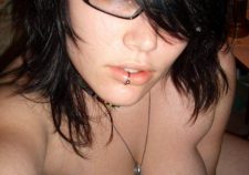 Busty Goth Girl Nude