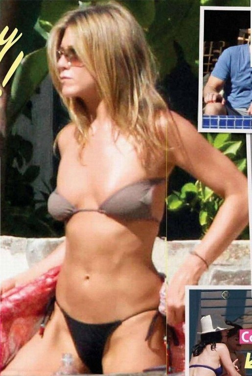 Candid Jennifer Aniston Bikini