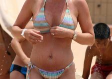 Candid Water Park Pussy Slip Oops